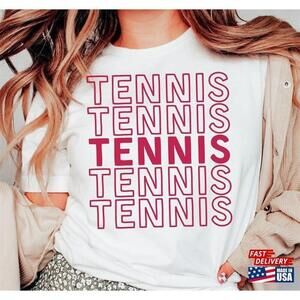 Tennis Shirt For Women Sports Mom Gift Partner Unisex Tshirt